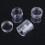 30pcs Clear Plastic Bead Storage Jars with Rectangle Box, Compact and Portable 7