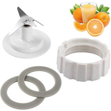 2X Blade Replacement Parts with Jar Base Cap and O- Seal Gasket Accessories Kit for Beach Blender Parts