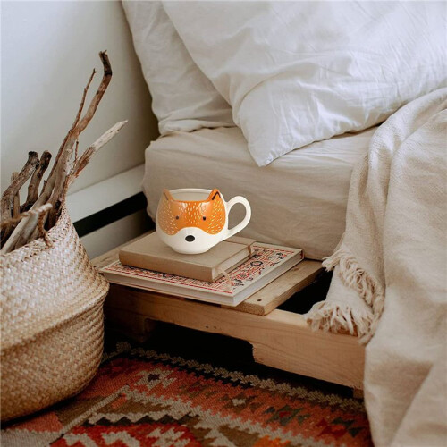 2X Ceramic Coffee Cup Cartoon  Shaped Cup Animal Pattern Home Kitchen Office Juice Milk Cup 2