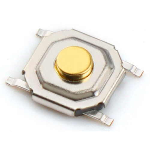 4000PCS 4x4x1.7mm SMD Tactile Tact Push Button Micro-Type  4x4x1.7mm Push Button Copper  Keys Button 4Pin