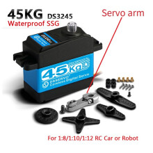 DS3245M 45KG Coreless-Digitale Servo Gear 8.4V 51kg.cm Koppel Waterdicht voor 1/8 1/10 RC Baja Auto Robot 270
