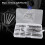 Split Cotter Pins Assortment 90pcs M1.5–M6 Steel Quick-Install Fasteners Case 4