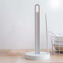 4X Toilet Keuken Papieren Handdoekrol Weefselhouder Plastic Rek Desktop Vloer Verticale Servetten Stand Badkamer Opslag-A