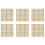 M3 X 3mm Female Thread Brass Knurled Threaded Insert Embedment Nuts 600PCS 1