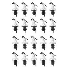 Olive Oil Leakproof Spouts Wine Dispenser Pourer Kitchen Tools Bottle Sealing Nozzle for Cocktails, Parties 20 Pieces