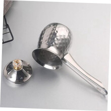 5X Cafetière Turque, Cafetière en Acier Inoxydable, Chauffe-Lait au Chocolat sur la Cuisinière avec Bec Verseur 200Ml