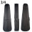 2X Violin Case 3/4 Size Professional Triangular Shape Violin Hard Case -Silver Inside Violin Parts New 3