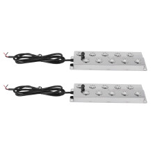 2X 10 TêTes Ultrasons Brumisateur Humidificateur Fogger Serre Aeromist Hydroponique DIY Air Humidificateur