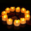 24PCS Tea Light with Timer LED Tea Light Candle Battery Powered Flameless Candle Warm White 5