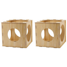 2X 9 Löcher Faltbare Ballon Sizer Box Messung Werkzeug Stabile 2-10 Zoll für Geburtstag Hochzeit