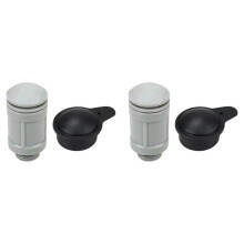 2X 12363 12373 Air Jet Valve & Air Jet Valve Cap Replacement för Ovanjordspoolen