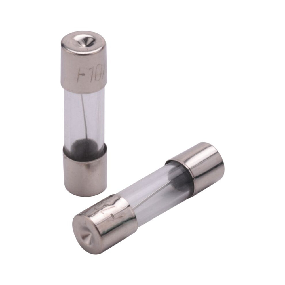 30 Pcs 250V 10Amp Slow Blow Delay Glass Fuses Tubes 5Mm X 20Mm 4712308156094