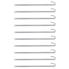 10X 50Cm 12V 36 Led 5050 Smd Harter Streifen Bar Licht Aluminium Weiss