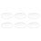 6X Transparent 3mm Thick Mirror Acrylic Round Disc Diameter:70mm 1