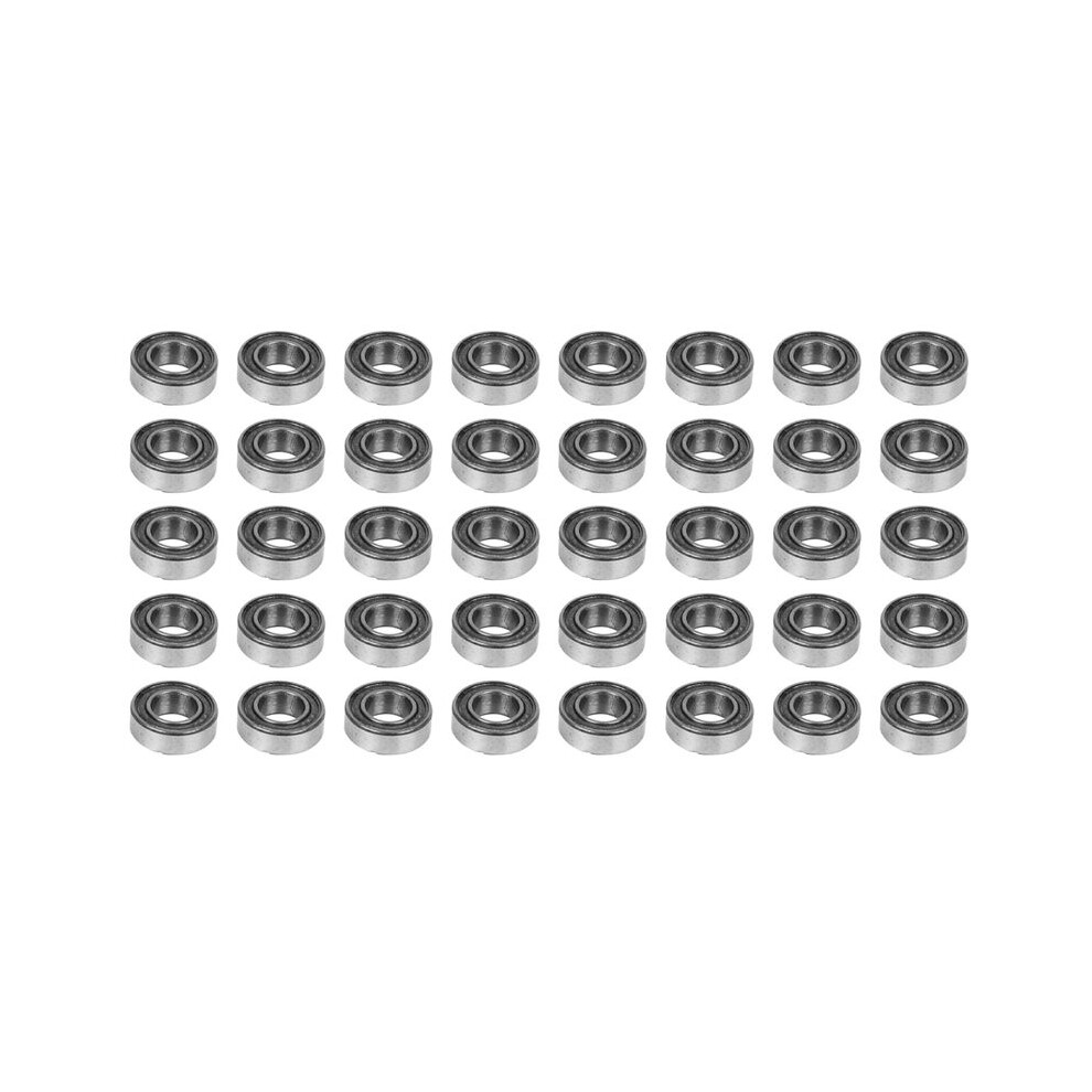 40Pcs Miniature Rubber Sealed Metal Shielded Metric Radial Bearing, Mr126 Zz 6 X 12 X 4Mm 6032311243849