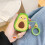 Avocado Earphone Case for  AirPods 1 2 Generation Protective Case Anti-Drop Silicone Wireless 3