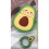 Avocado Earphone Case for  AirPods 1 2 Generation Protective Case Anti-Drop Silicone Wireless 7