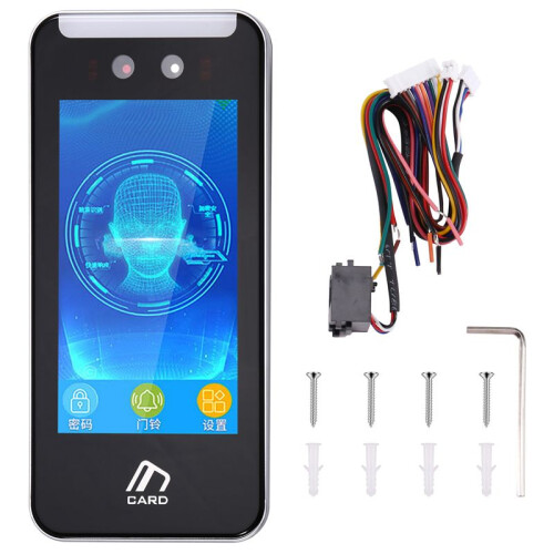 5 Inch Touch Screen Server TCP IP WIFI Face Recognition Access Control Face  Attendance Machine