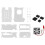 For Banana Pi M5 Acrylic Case Transparent Shell with Cooling Fan+Heatsink for BPI-M5 Development Board Protective Shell 1