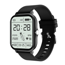Smartwatch da 1,69 Pollici Uomo Donna  Call Sport Cardiofrequenzimetro Smartwatch Personalizza Orologi da Parati (Nero)