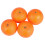 12 Pcs Soft Plastic Simulation Orange Fruit Home Decoration Burgundy 3