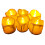 24PCS Tea Light with Timer LED Tea Light Candle Battery Powered Flameless Candle Warm White 1