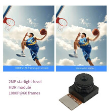 For K230 HD 1080p 60FPS Sports Camera GC2093 Wide Dynamic Range MIPI Camera Module 2 Million