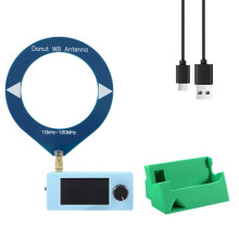 SI4732 Radio Receiver 1.9inch Display 10KHz-180MHz FM/AM/LSB/USB Shortwave Radio Receiver SI4732 Radio+3D Stand