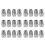 24 Pcs Pressure Washer Surface Cleaner Nozzle Replacement Thread Type Spray Nozzle to Water Broom 1
