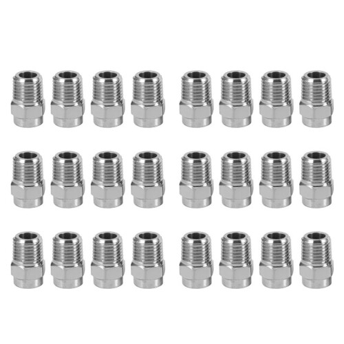 24 Pcs Pressure Washer Surface Cleaner Nozzle Replacement Thread Type Spray Nozzle to Water Broom
