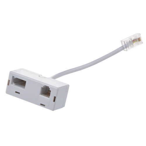 RJ45 Plug to RJ11 BT Socket Splitter Telephone Adapter 1