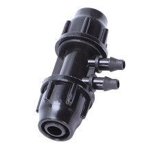 20 Pcs/Pack 11/8 Inch to 7/4 Inch Hose Connector Irrigation Tubing Drip Irrigator Garden and Watering Connector