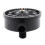 1/2" PT Male Thread Black Plastic 10cm Dia Filter Silencer for Air Compressor 10
