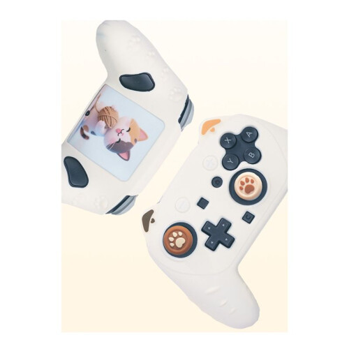For  2 Pro/NS2 Pro Game Controller Case Thumb Stick Grip Cap Cover Cat Paw Silicone Soft Shell