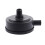 1/2" PT Male Thread Black Plastic 10cm Dia Filter Silencer for Air Compressor 4