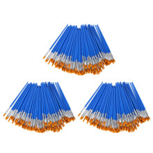 600 Pcs Flat Paint Brushes Small Brush Bulk for Detail Painting Watercolor