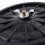 1/2" PT Male Thread Black Plastic 10cm Dia Filter Silencer for Air Compressor 8