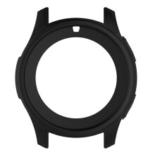 TPU Watch Protective Case for Watch 46mm S3 Frontier Frame Silicone Cover Smartwatch Black