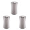3X Small Toothpick Holder Dispenser Storage Organizer Stainless Steel (Silver) 2