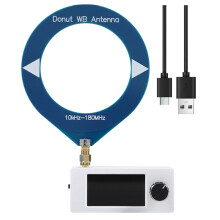 SI4732 Radio Receiver 10-180Mhz Portable Pocket Radio with LSB USB AM FM Bands and Loop Antenna Loop Antenna C