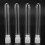 400Pcs Clear Plastic Test Tubes with White Screw Caps Sample Containers Bottles Push Caps 12X75mm 2