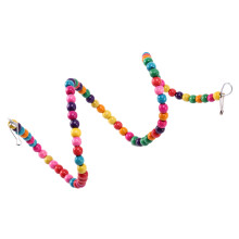 30 Pcs Bird Toys, Bird Swing Toy Colorful Chewing Hanging Hammock Swing Bell Pet Climbing Ladders Toys Bird Toys