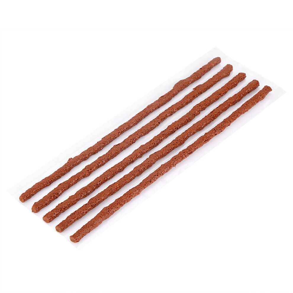 30X 200Mm Tubeless Tyre Puncture Repair Strips Brown 7293282660267