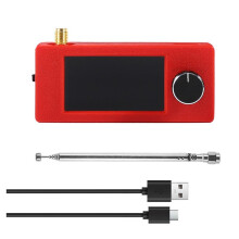SI4732 Radio Receiver 0.5-108Mhz Portable Pocket Radio with LSB USB AM FM Bands and Telescopic Antenna A