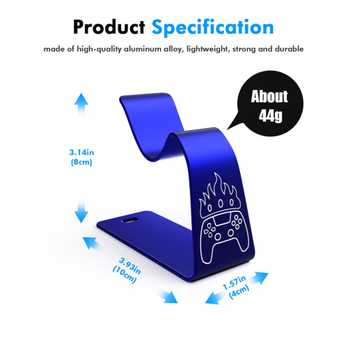 Accessori per Gamepad Supporto da Tavolo per Controller PS5 Supporto per Staffa Supporto per Gamepad Supporto per Staffa per Display Espositore Blu 1