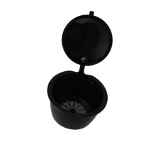9 Pack Refillable Coffee Capsules Reusable Coffee Pods Filters Compatible with Nescafe Brewers