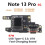 Compatible with   Note 13 Pro 5G USB Charging Dock Charger Board Connector Port Flex Cable Microphone Type C Tail Plug 3