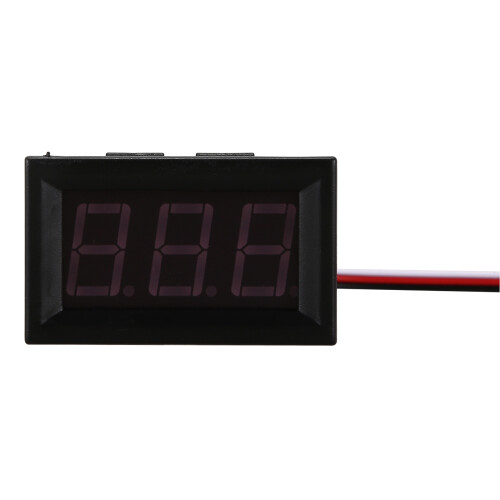 voltmeter tester Digital voltage test battery  0-30V red auto car 1
