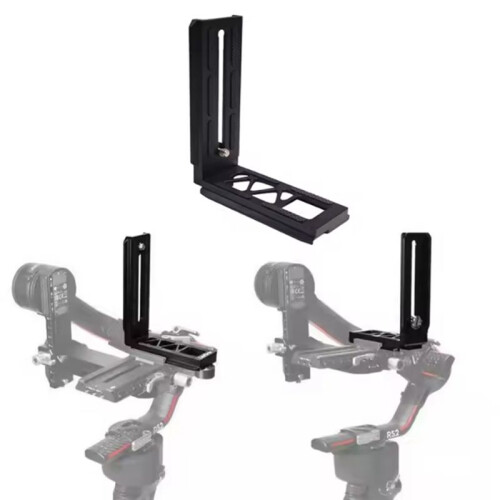 Camera L-Shape Bracket Vertical Video Shooting for  Ronin RSC2 RS2 RS3  3mini  3pro Handheld Gimbal Stabilizers 1