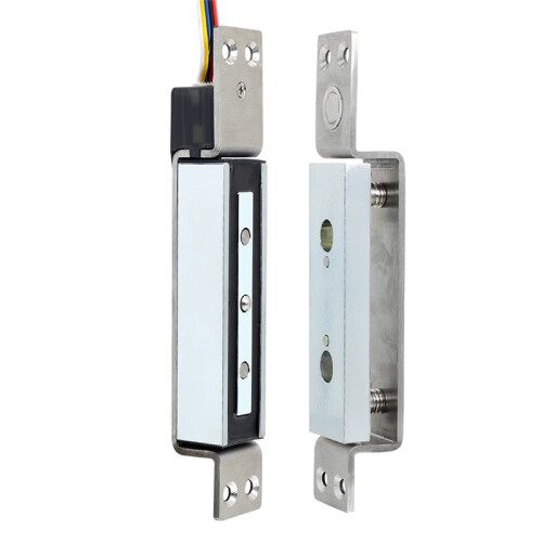 Embedded Electromagnetic Shear Lock Concealed Electric Magnetic Door Lock with  Delay for Access Control Systems 2